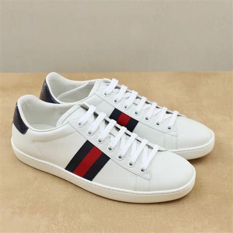 gucci web white red blue|red and blue Gucci shoes.